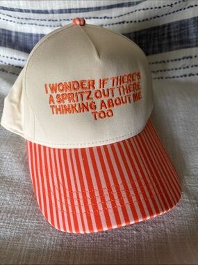 RUBY MOON Aperol Spritz Snap Back Trucker Hat